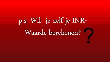 Trombose Tips | Trombose video tip 1