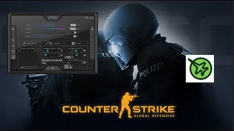 How to make msi afterburner detect csgo 2023