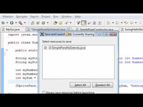 Java Programming 22 Using Extends - YouTube