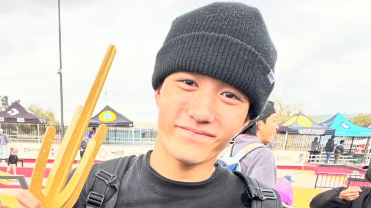 How Did Tiaga Nagai Win Cowtown Skateboarding 2024 Phoenix Am Contest