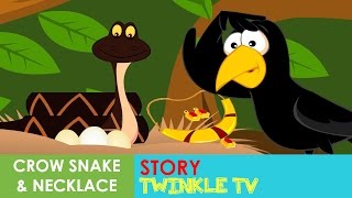 Crow Snake And Necklace Moral Story For Kids 2017 | Twinkle TV