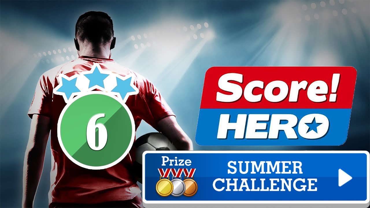 Score! Hero - SUMMER CHALLENGE - level 6 - 3 Stars