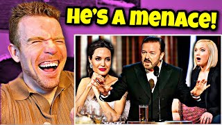 THEY GOT PISSED! | Ricky Gervais Making People Upset for 10 Minutes