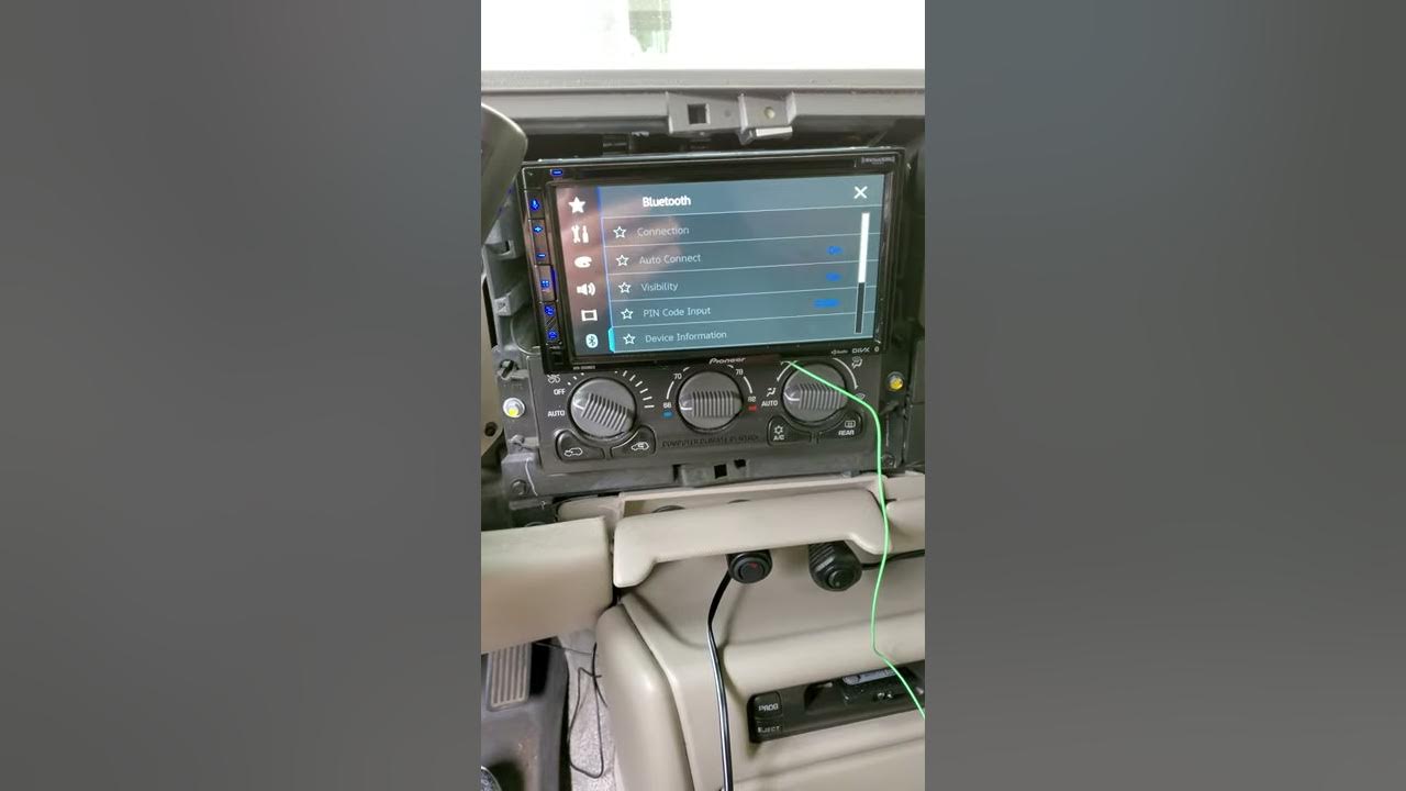 Parking brake bypass for stereos.