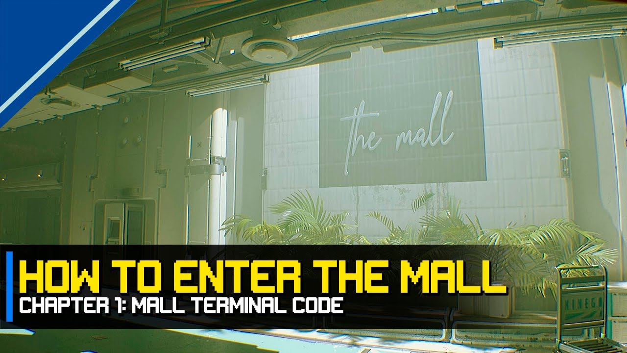 Routine - How to enter the Mall / Mall Terminal Code - YouTube