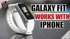 The Galaxy FIT does work with an IPHONE | I put it to the test