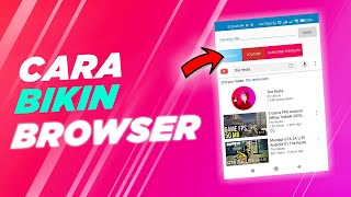 Cara Membuat Aplikasi Browser Sendiri di Android - Pakai HP Doang! | Tutorial Sketchware screenshot 2