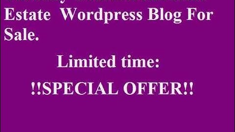 Commercial Real Estate Turnkey Blog for Sale