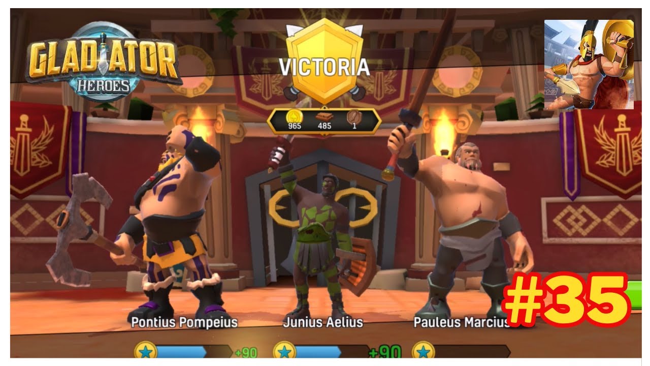 ⚔️ NUEVOS RETOS - Gladiator Heroes: gameplay walkthrough ⚔️