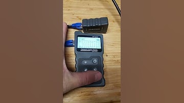 How to get the G grounded on the NF-8209 cable tester