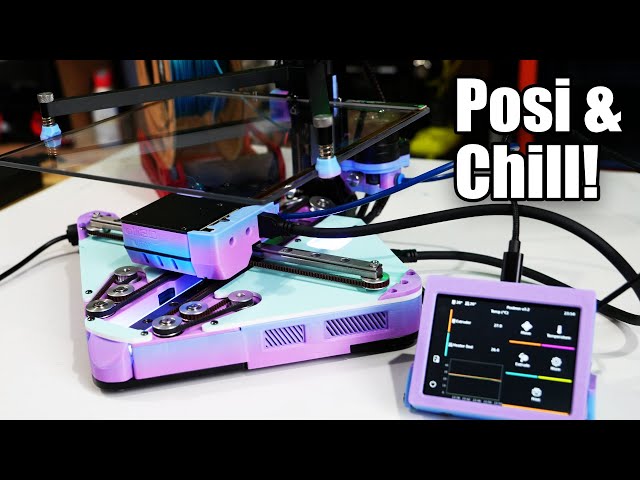 LDO Positron 3d Printer Build Build: Tuning & First Prints - YouTube