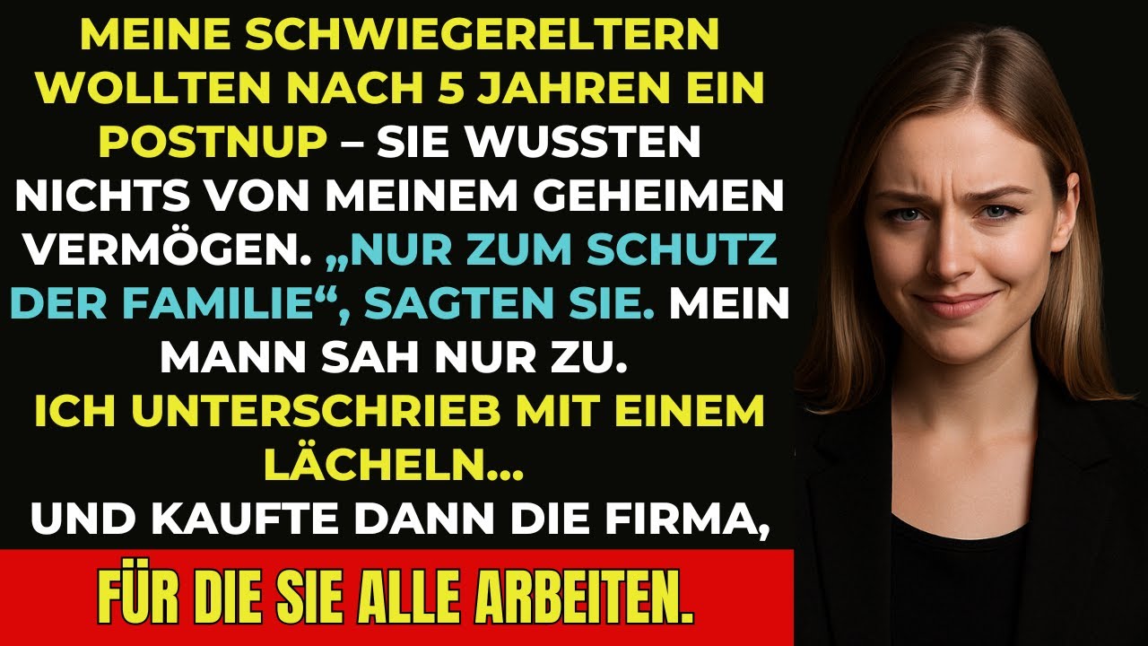 Unterschreib oder geh“ – Doch sie wussten nichts von meinem Millionen-Vermögen