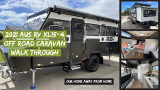 2021 AUSRV XL154 OFF ROAD CARAVAN WALK THROUGH