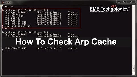 How do I view ARP entries?