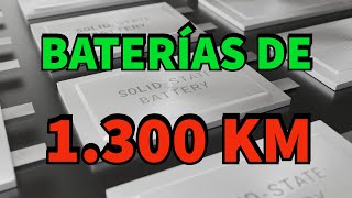 ¡BATERÍAS de 1.300 km de AUTONOMÍA COCHES ELÉCTRICOS! Batería ESTADO SÓLIDO COCHE ELÉCTRICO MOTORK