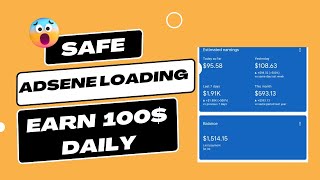 Google adsense loading | Try this method to earn $1500 Daily | EArn money adsene loading