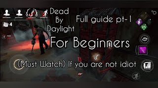 DBD tips and tricks  pt-1 for beginners Must Watch .#shorts#gaming