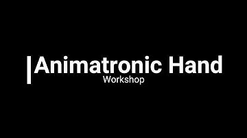 Animatronic Hand - Project assignment for Skyfi Labs online course