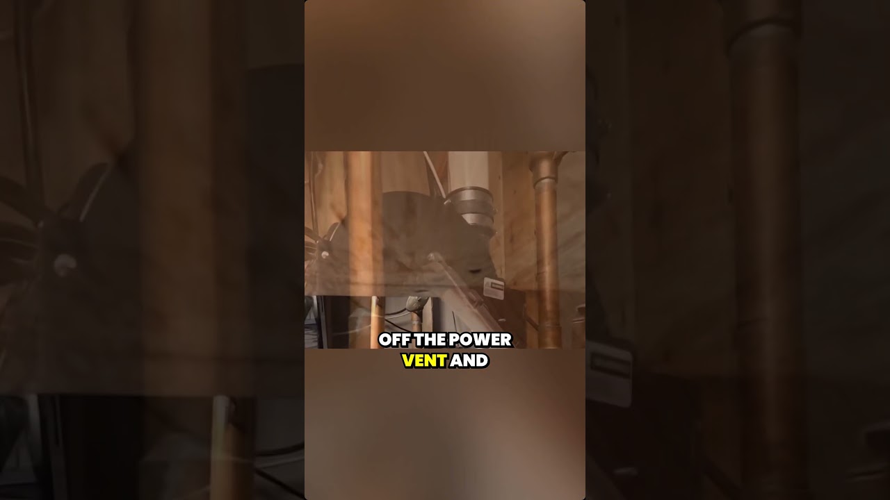 Water Heater Motor Won't Start—Test It Now #shorts #plumbing #DIY