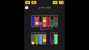 Water sort puzzle level 4233