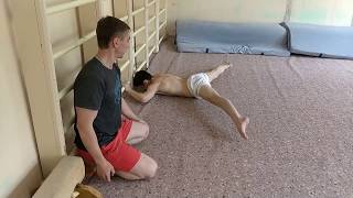 видео: Простой способ научиться держать горизонт ноги врозь картинка: Простой способ научиться держать горизонт ноги врозь