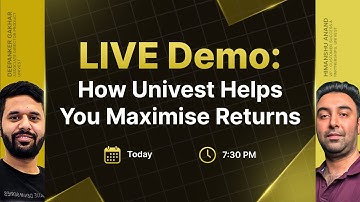 🚀 Live Demo: How Univest Helps You Maximise Returns