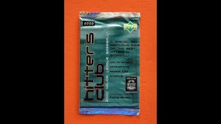 2000 UPPER DECK HITTERS CLUB HOBBY baseball pack! Pulled Derek Jeter & Cap Anson!