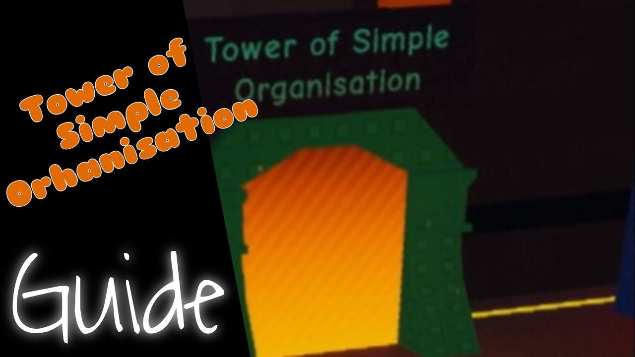 Tower of Simple Organisation (ACToH) YouTube