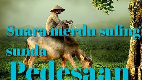 Kecapi suling sunda dalam panorama alam menakjubkan