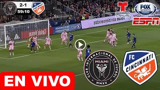 Inter Miami vs Cincinnati EN VIVO donde ver y a que hora juega Messi vs cincinnati fc US Open Up MLS