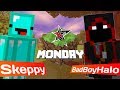 Minecraft Monday - Skeppy $10,000 Minecraft Hunger Games (ft. BadBoyHalo)