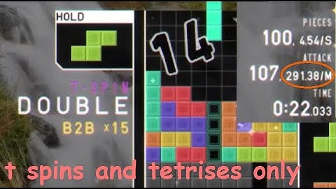 (tetr.io) one of the craziest apm games you will ever see (4.5 pps, 290 apm)