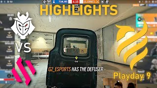 WINNER TO MAJOR! G2 vs BDS - HIGHLIGHTS - Playday 9 - EUL 2022 Stage 1 - R6 Esport