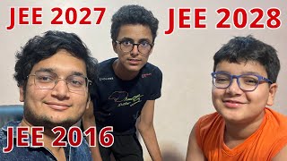 ❤️Meet MY SONS: JEE 2028 & JEE 2027 Aspirants 💀