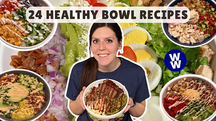 24 Healthy Bowl Recipes That Helped Me Lose 70 lbs | Quick & Easy Recipes | WeightWatchers Points thumbnail