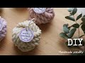 【キャンドル】簡単な毛糸キャンドルの作り方🕯/DIY/handmade/韓国キャンドル/Yarn candle