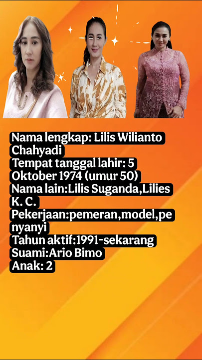 Lilis Suganda : Biodata Lengkap !! #breakingnews #videoviral #penyanyi#pemeran#model