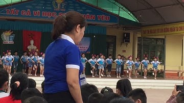 Nhảy dân vũ lớp 2B trường tiểu học núi voi