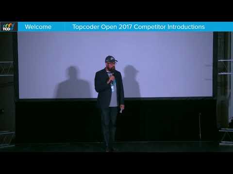 TCO17 Opening Ceremony & Competitor Introductions