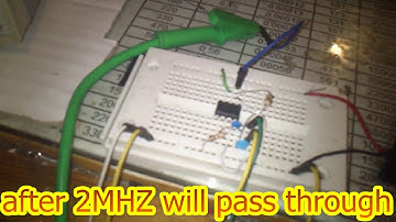 Sallen-key filter 0Hz to 2Mhz High-pass filter