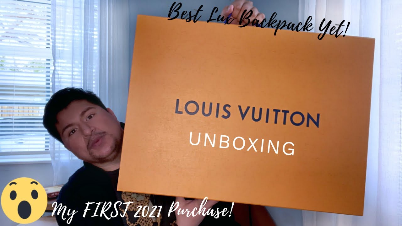 LOUIS VUITTON Trio Backpack Monogram Eclipse Canvas M45538 Unboxing + quick  review. 