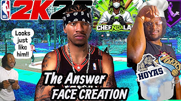 The Realest Allen Iverson NBA 2k26 Face Creation (Chef