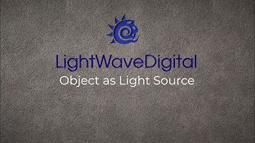 Lightwave 3D  -  Object as Light Source