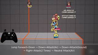 LeBron - Jumping Side Attack Basic [MultiVersus Combo]