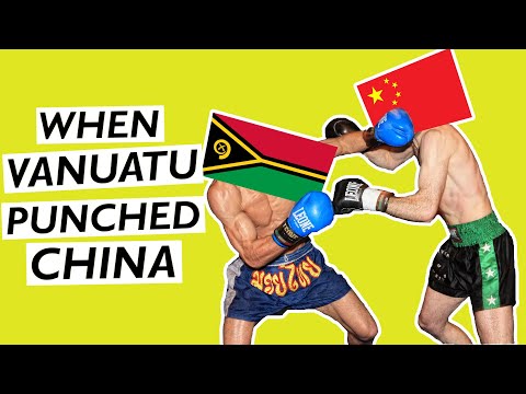 When Vanuatu punched China