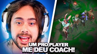 CHAMEI UM PRO PLAYER PARA ME DAR COACH PARTICULAR! | PRO PLAYER POR 1 MÊS