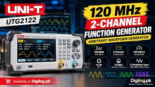UNI-T UTG2122 120MHz 2-Channel Function Generator | 320MSa/s
