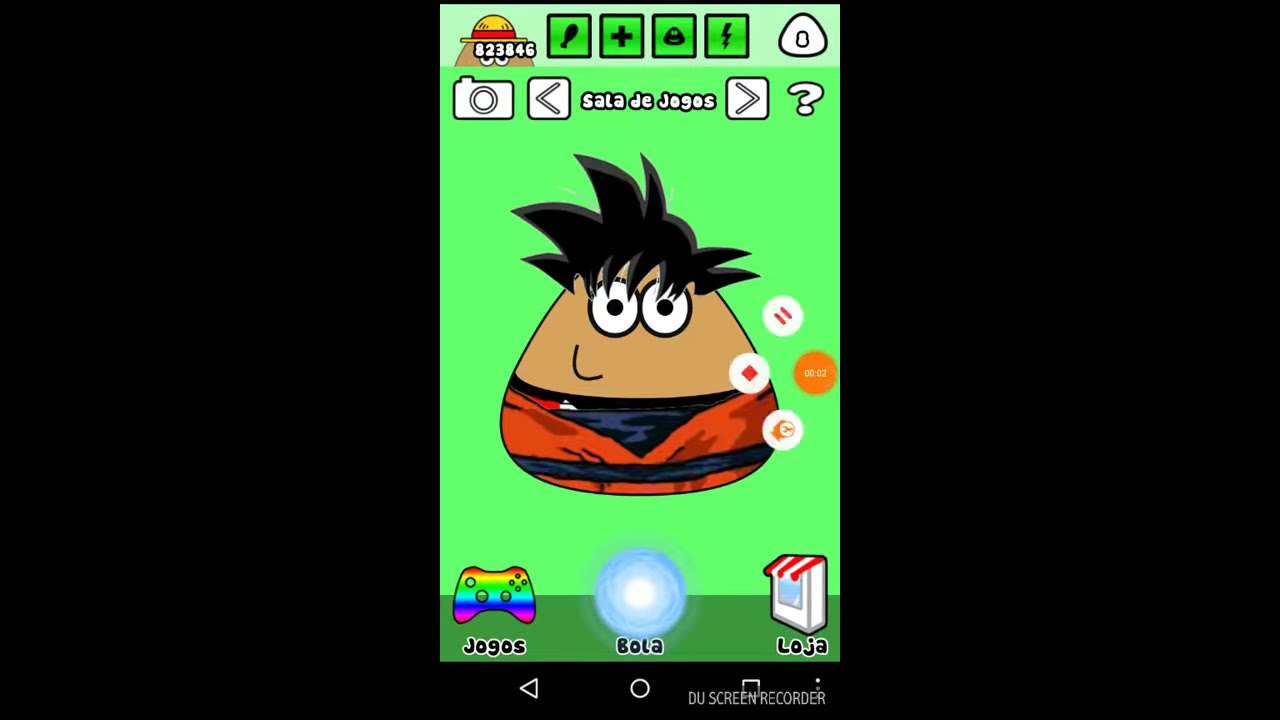 Pou virou o Goku Super Sayajin 