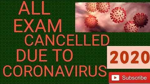 ALL Exam Cancelled - 2020,NEW DATE IS DECLARED (NIOS,CBSE,ICSE,STATE BOARD, SOL, IGNOU).