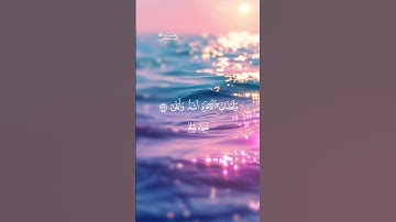 (فَاصْبِرْ عَلَىٰ مَا يَقُولُونَ وَسَبِّحْ بِحَمْدِ رَبِّكَ) #اكسبلور #قرآن #لايك #ترند #تلاوات